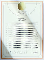 画像をギャラリービューアに読み込む, MOON CALENDAR 2026
